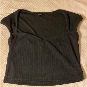 SHEIN Black Women's Top